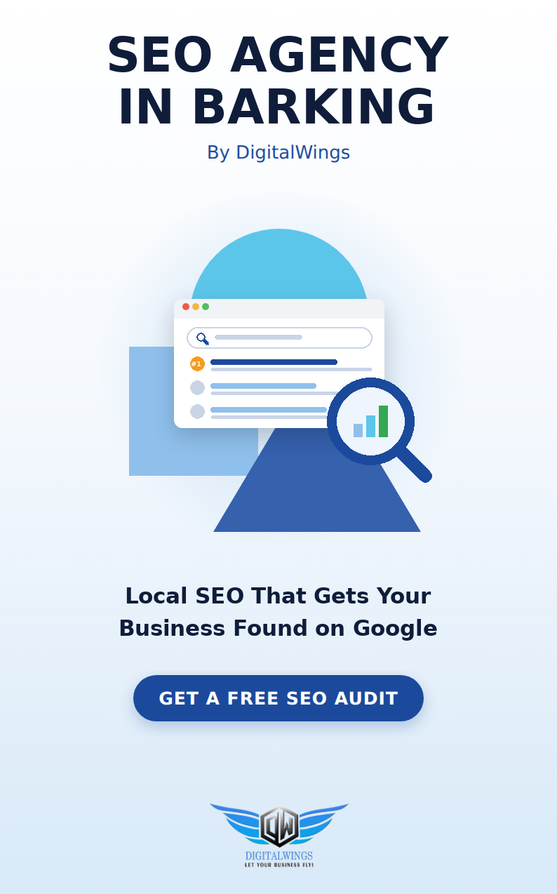 SEO agency Barking - DigitalWings