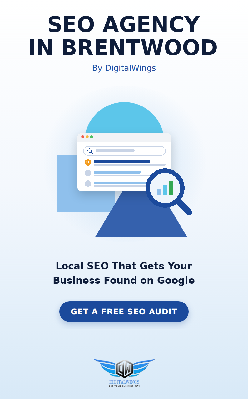 SEO agency Brentwood - DigitalWings