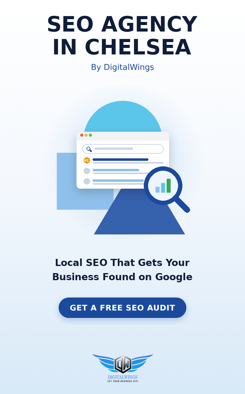 SEO agency Chelsea - DigitalWings