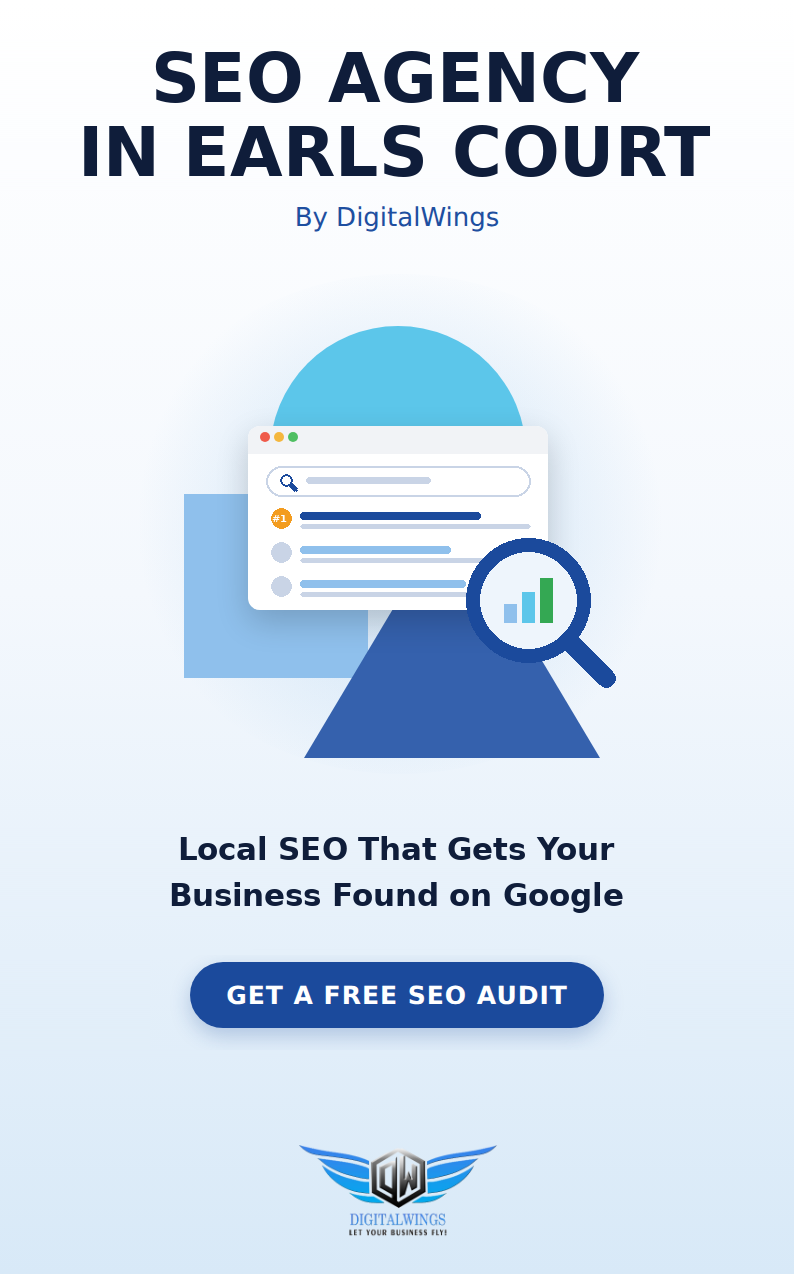SEO agency Earls Court - DigitalWings