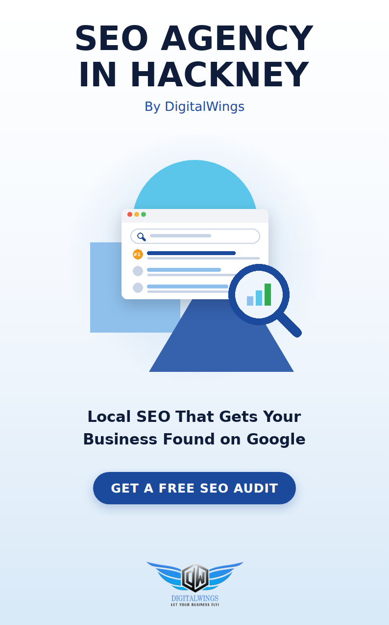SEO agency Hackney - DigitalWings
