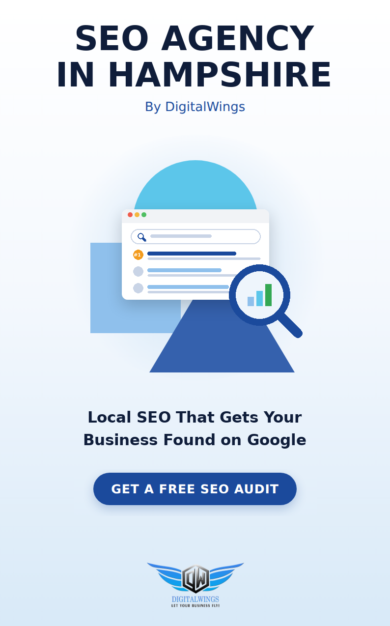 SEO agency Hampshire - DigitalWings