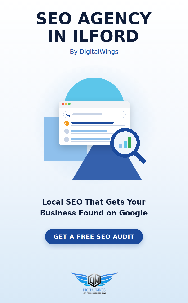 SEO agency Ilford - DigitalWings