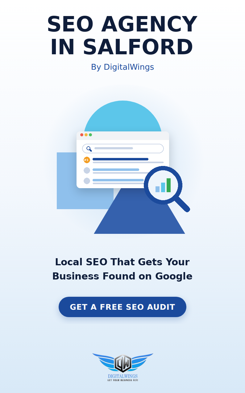 SEO agency Salford - DigitalWings