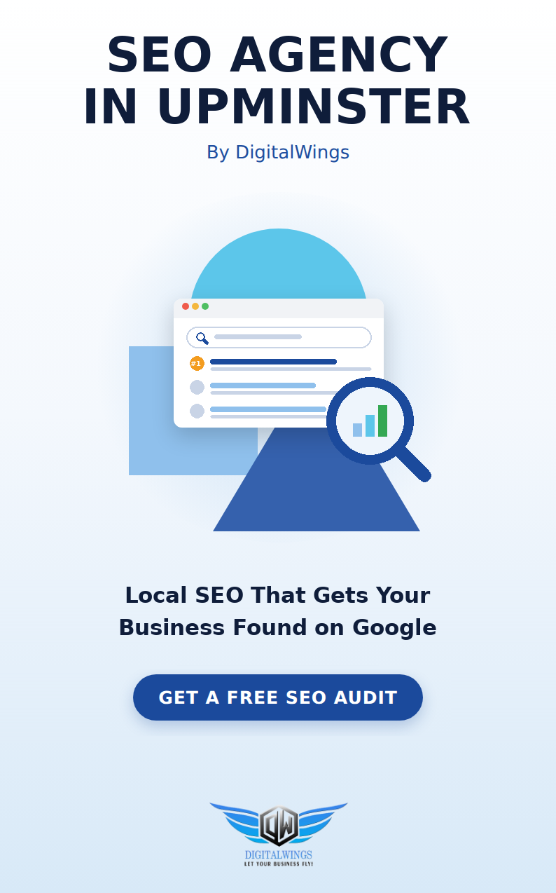 SEO agency Upminster - DigitalWings