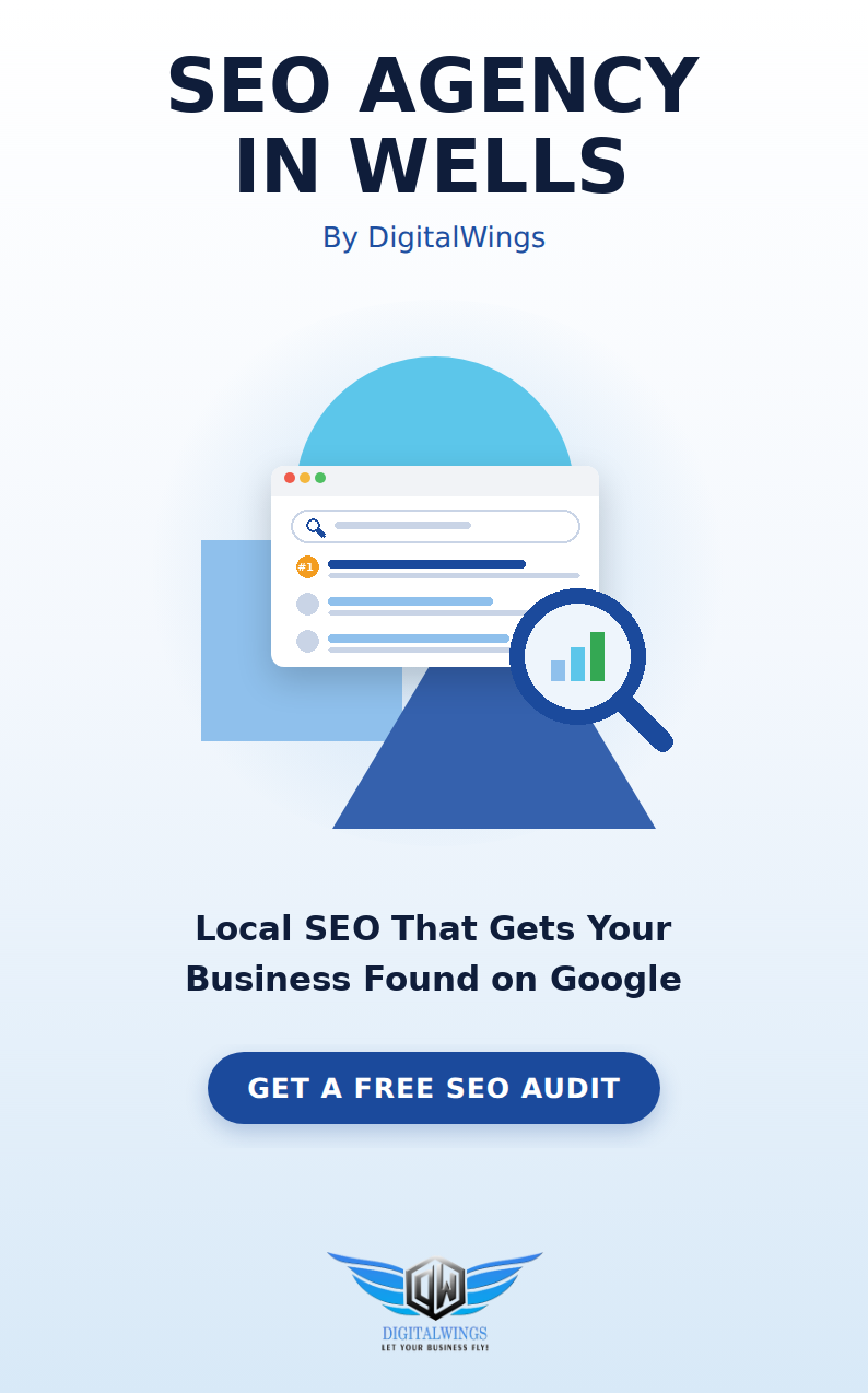 SEO agency Wells - DigitalWings